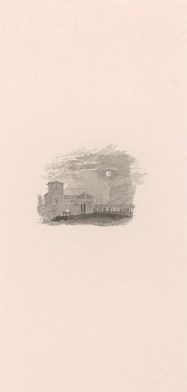 Galileos villa (vinjett) av Edward Goodall
