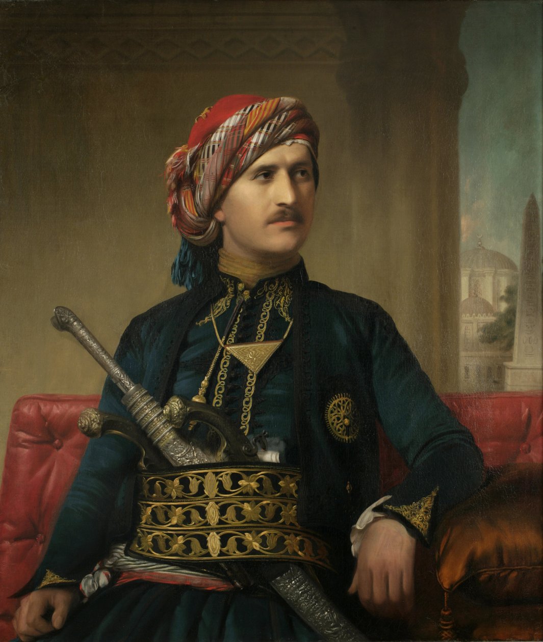 Armeniska i gammal stil av turkisk dräkt, 1848-49 av Edward Hartley Mooney