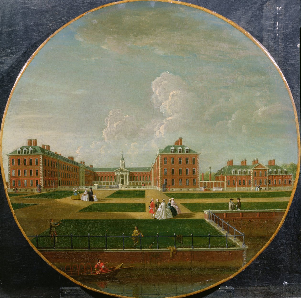Chelsea-sjukhuset, ca 1746 av Edward Haytley