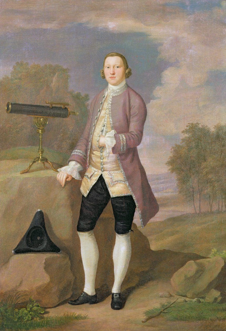 Thomas Newenham, ca 1749 av Edward Haytley