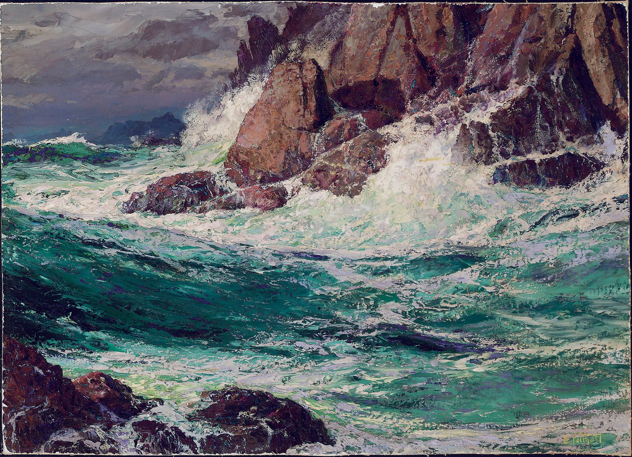 Stormiga hav, 1923 av Edward Henry Potthast