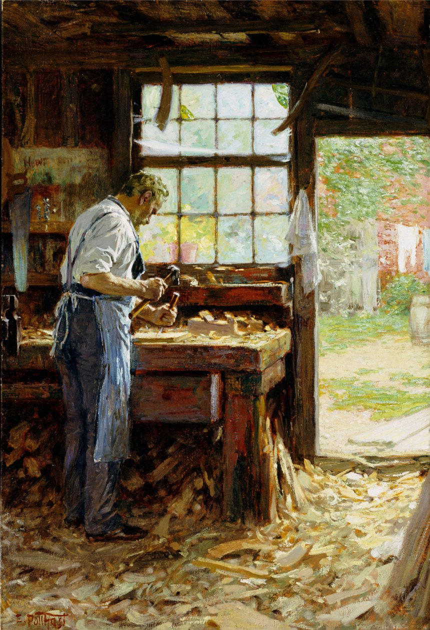 Bysnickare, 1899 av Edward Henry Potthast