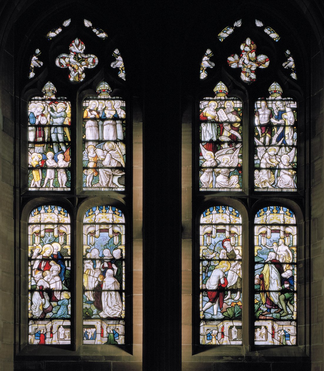 East Window, 1882 (målat glas) av Edward Holmes Jewitt