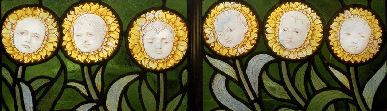 Mary, Mary, Quite Contrary, Flowers detalj, 1886 av Edward Holmes Jewitt