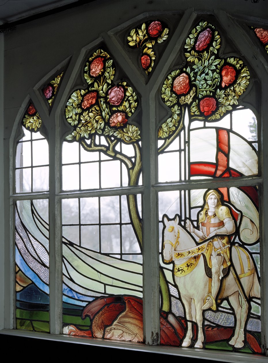 St George & The Dragon, 1886 av Edward Holmes Jewitt