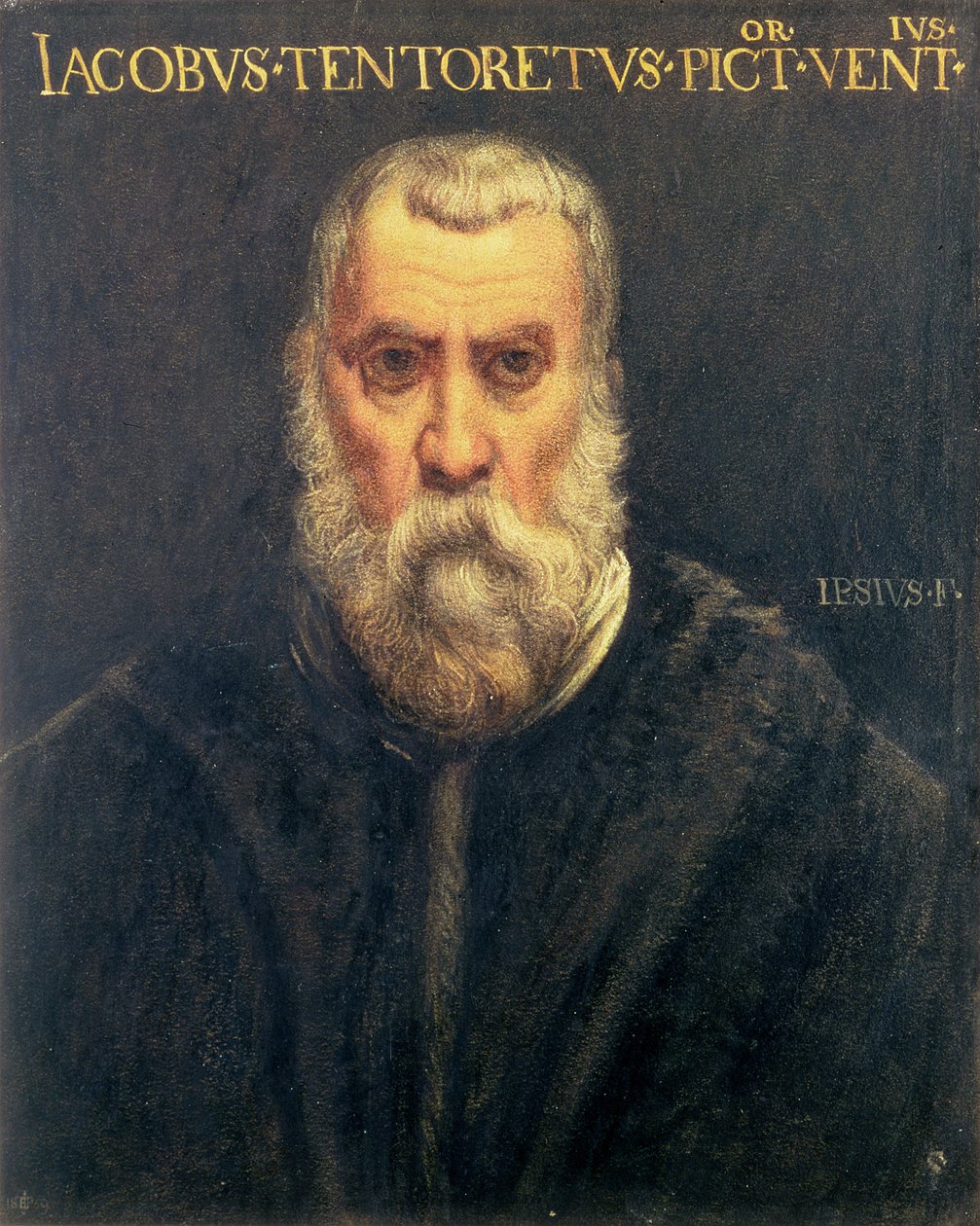 Porträtt av Jacopo Tintoretto efter Tintoretto av Edward John Poynter