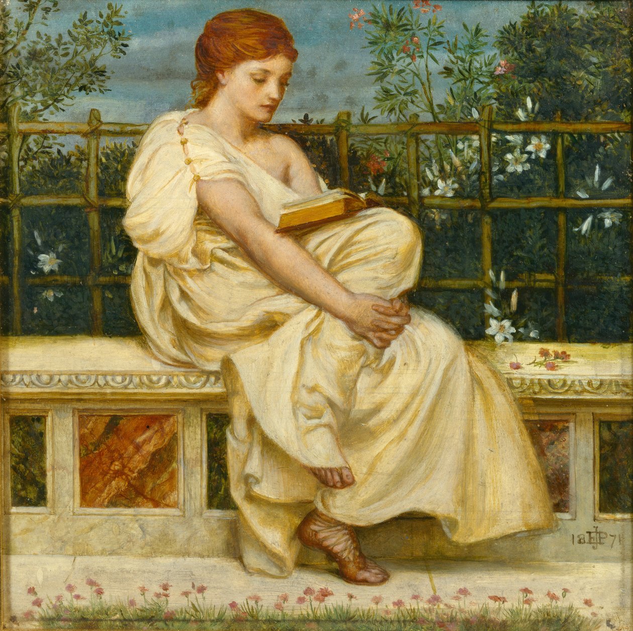 Läsning av Edward John Poynter