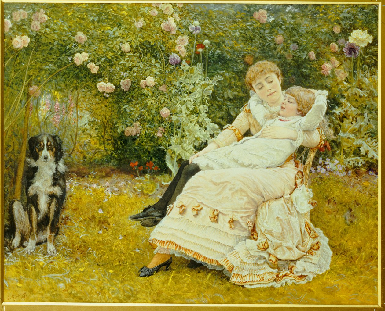 Trevliga timmar, 1881 av Edward Killingworth Johnson