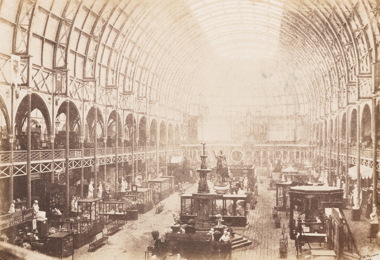 Den stora industriutställningen i Dublin 1853,1853 (foto) av Edward King-Tenison