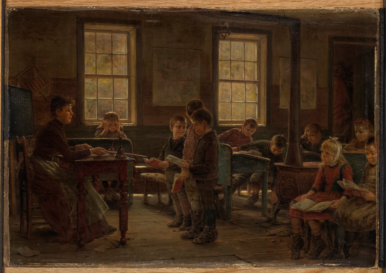 En lantskola av Edward Lamson Henry