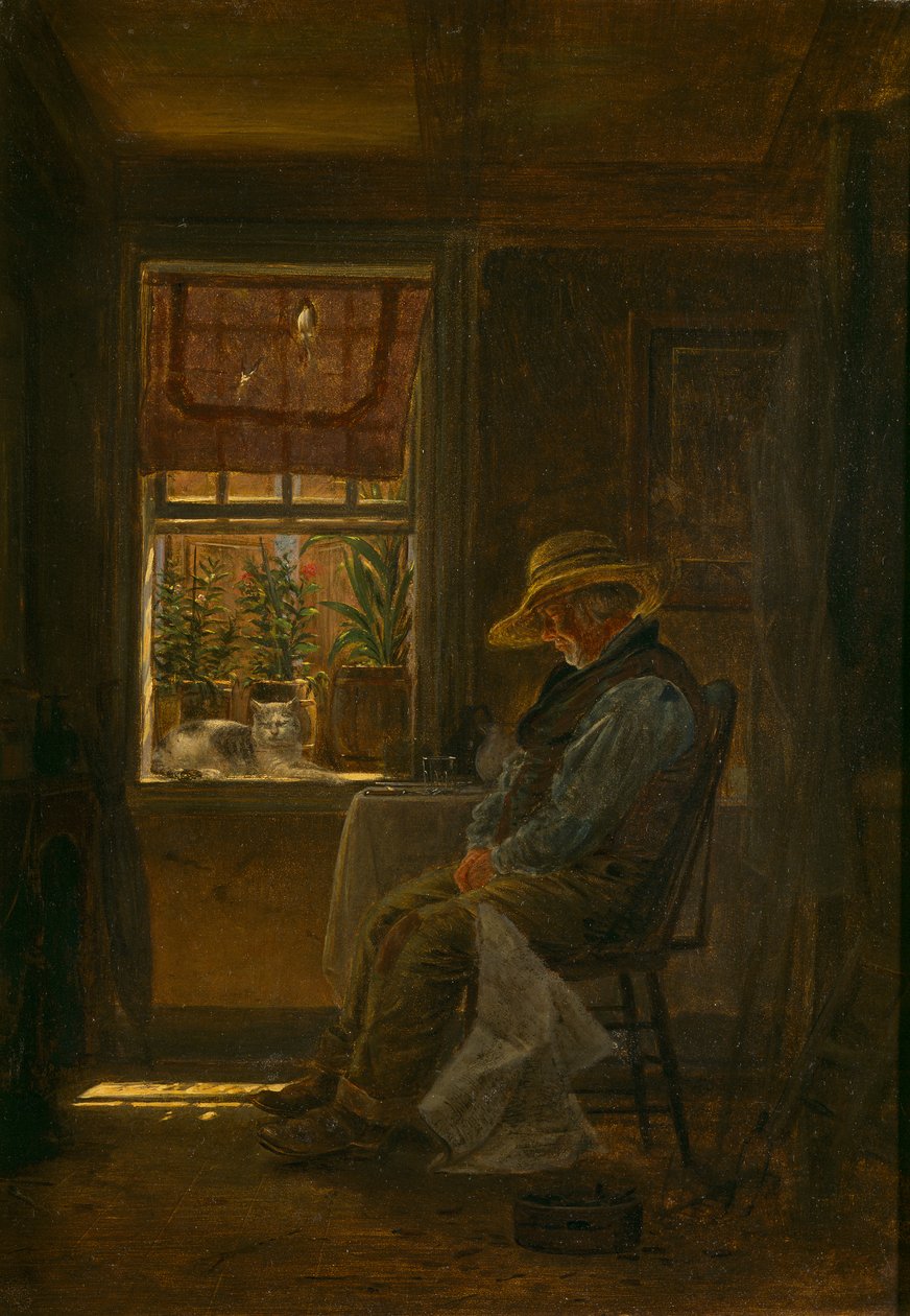 Forty Winks, ca 1880 (olja på kompositionstavla) av Edward Lamson Henry