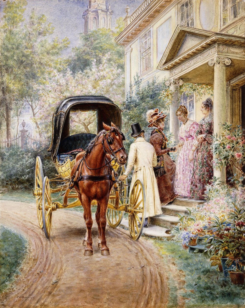 fru, 1891 och 1887 av Edward Lamson Henry