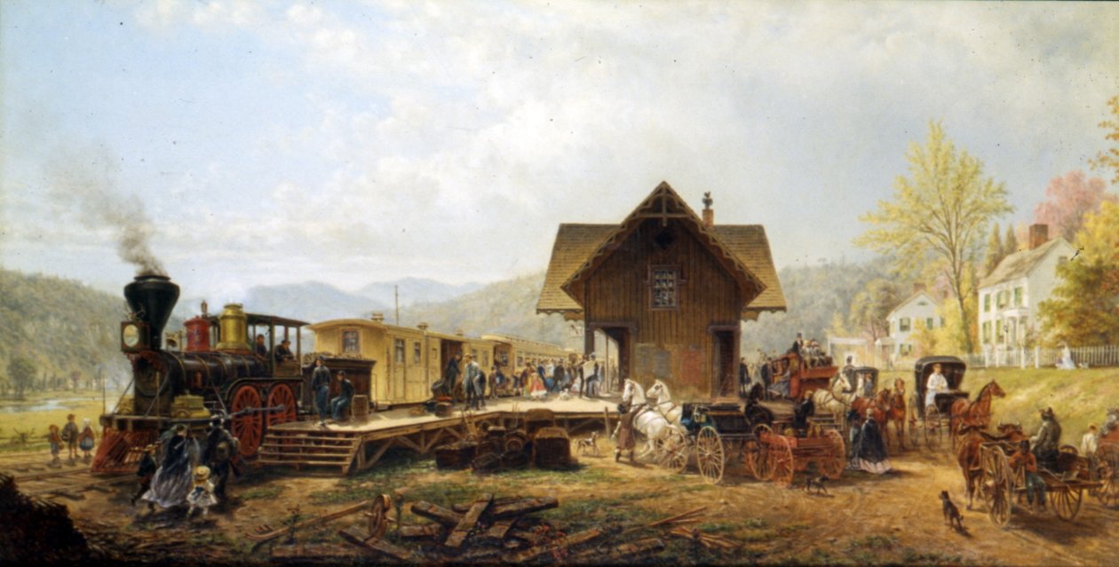 945-tåget av Edward Lamson Henry