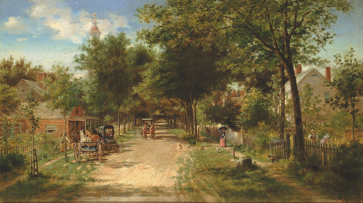 Lanthandeln, 1885. av Edward Lamson Henry