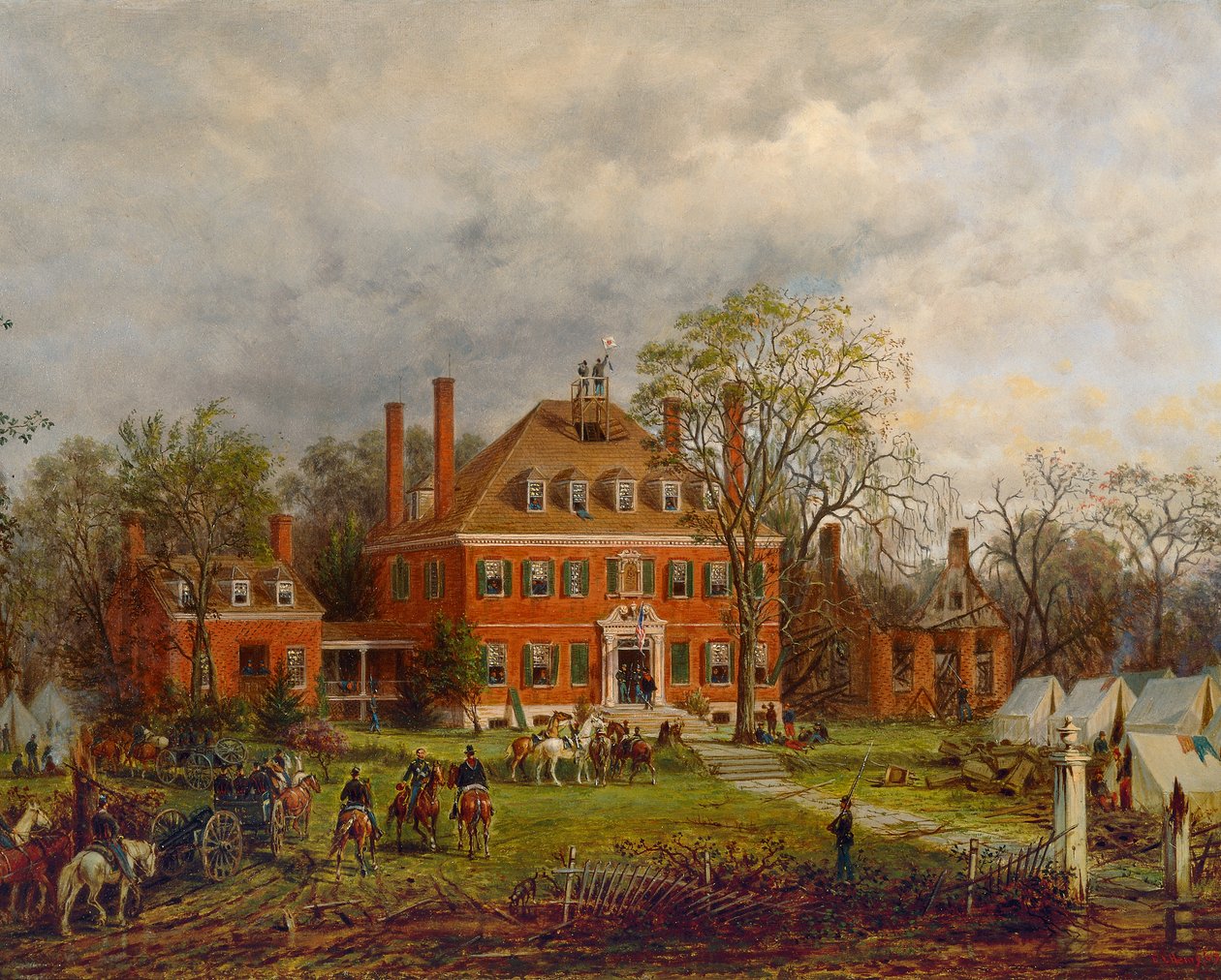 Det gamla Westover-huset av Edward Lamson Henry