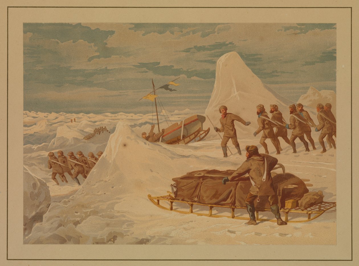 Polar Sketches. På den norra mars, 8 april av Edward Lawton Moss