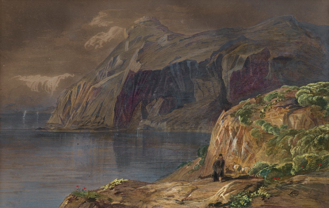 En avlägsen vy över Castel Sant