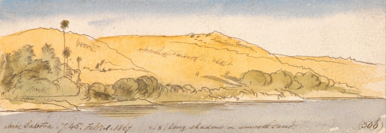 Ovanför Sabooa av Edward Lear