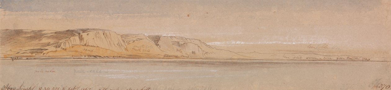 Abu Simbel av Edward Lear