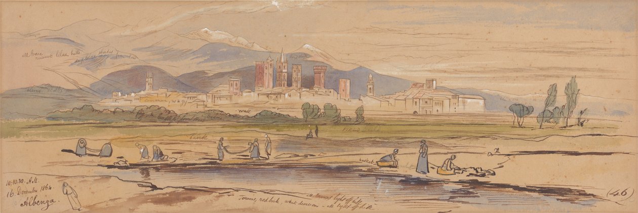 Albenga av Edward Lear