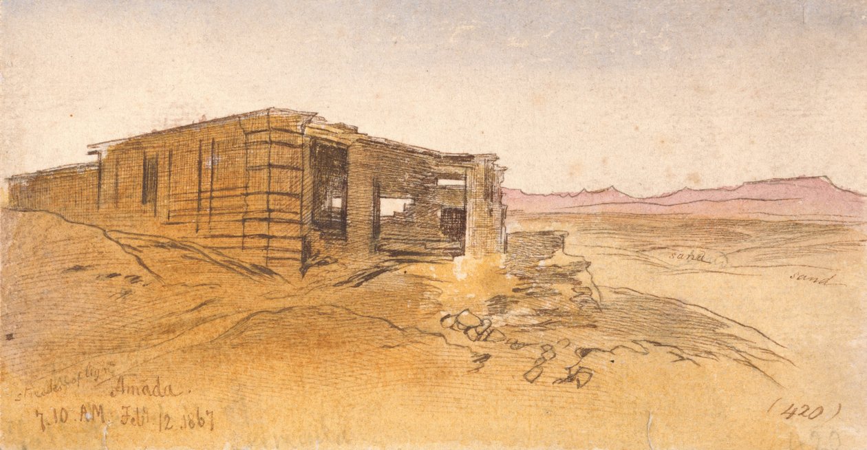 Amada, kl. 07.10, 12 februari 1867 (420) av Edward Lear