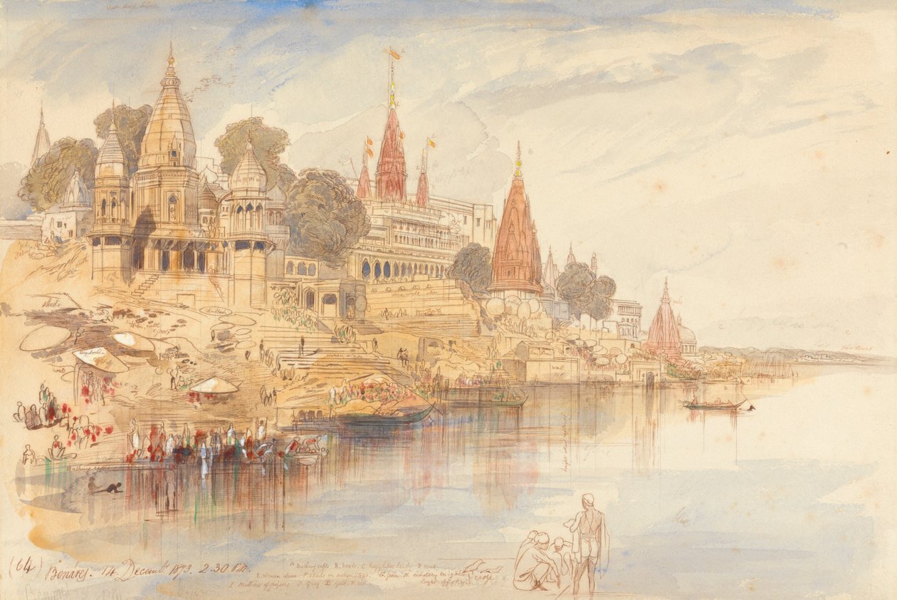Benares av Edward Lear