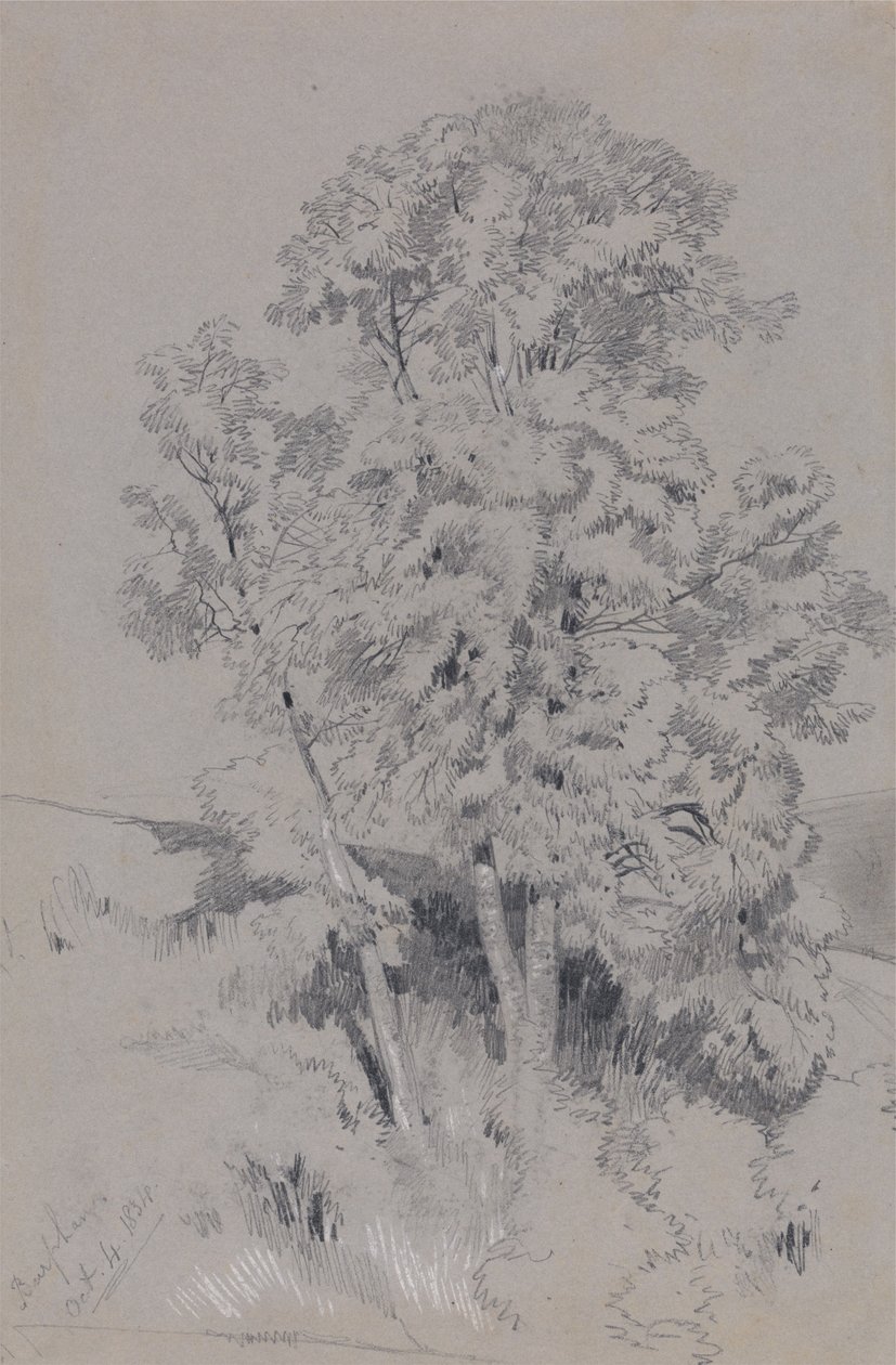 Burpham, den 4 oktober 1834 av Edward Lear