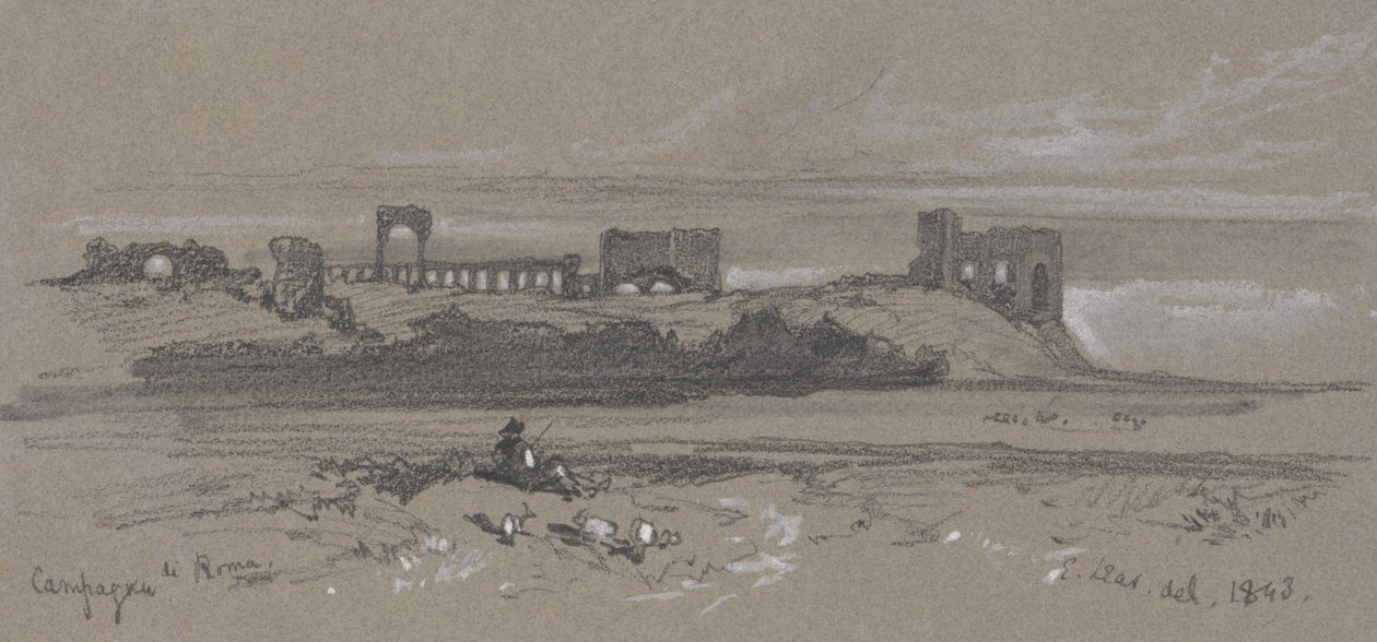Rom-kampanjen av Edward Lear