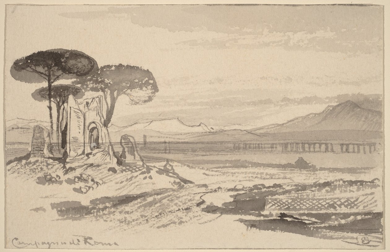 Rom-kampanjen av Edward Lear