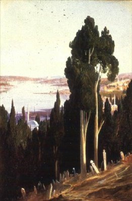 Konstantinopel från Egypten av Edward Lear