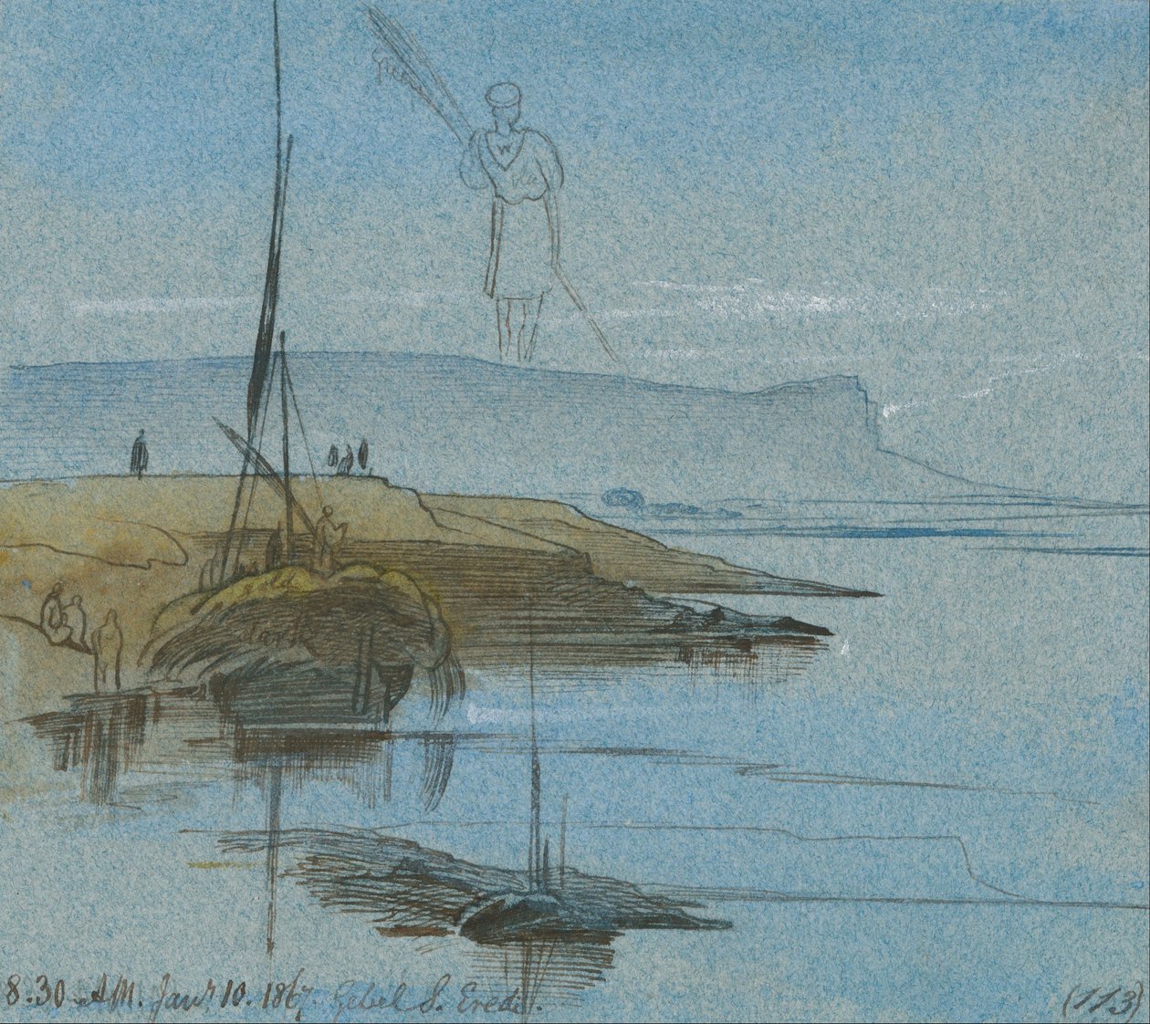 Gebel Sheikh Eredi av Edward Lear