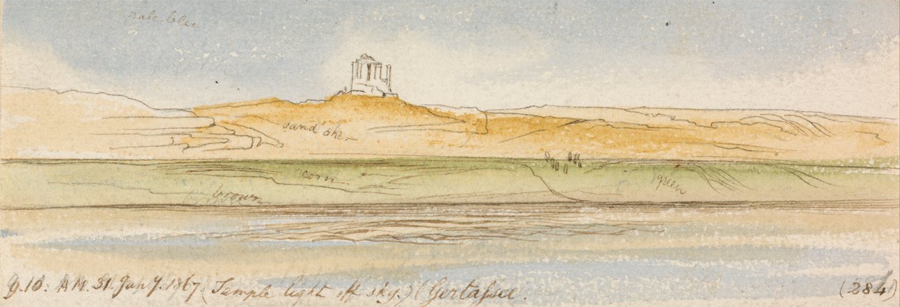 Gertassee, kl. 9.10, 31 januari 1867 (284) av Edward Lear