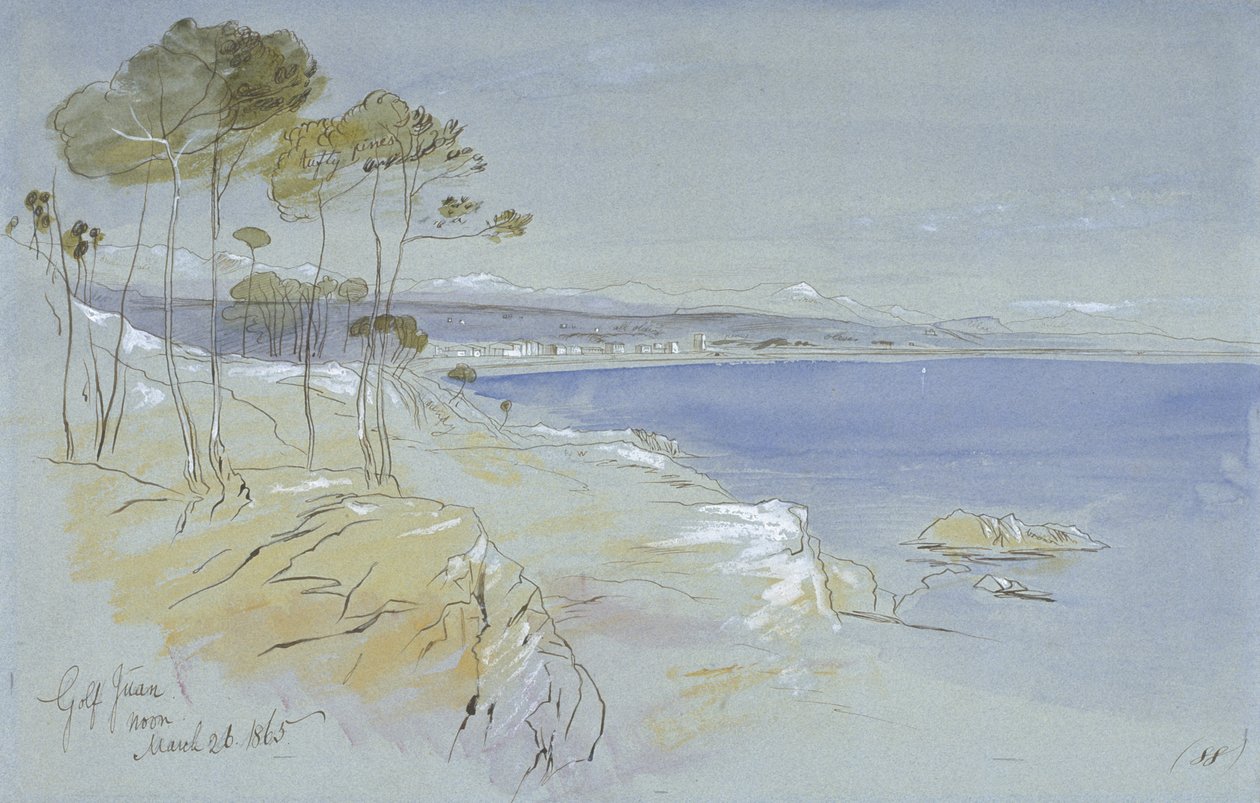 Golf Juan, kl. 12.00 av Edward Lear
