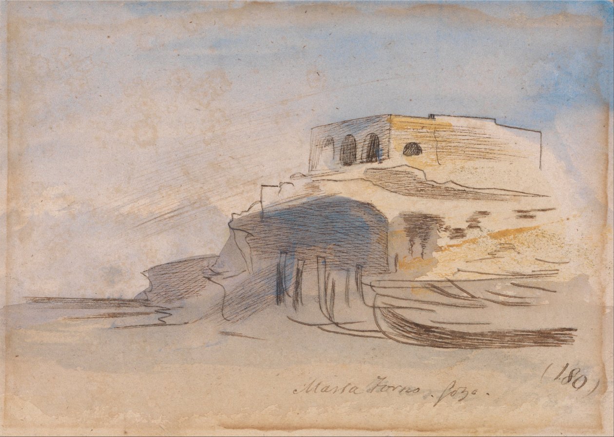 Massa Forno, Gozo av Edward Lear