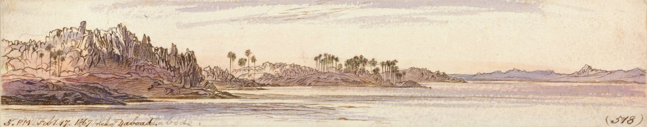 Nära Daboad av Edward Lear