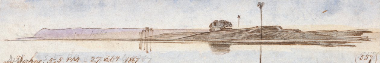 Nära Dishna av Edward Lear