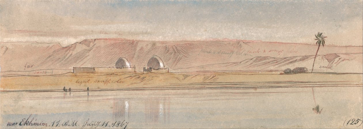 Nära Ekhmim av Edward Lear