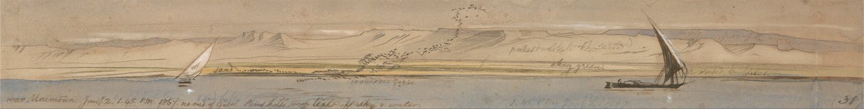 Nära Maimoun av Edward Lear