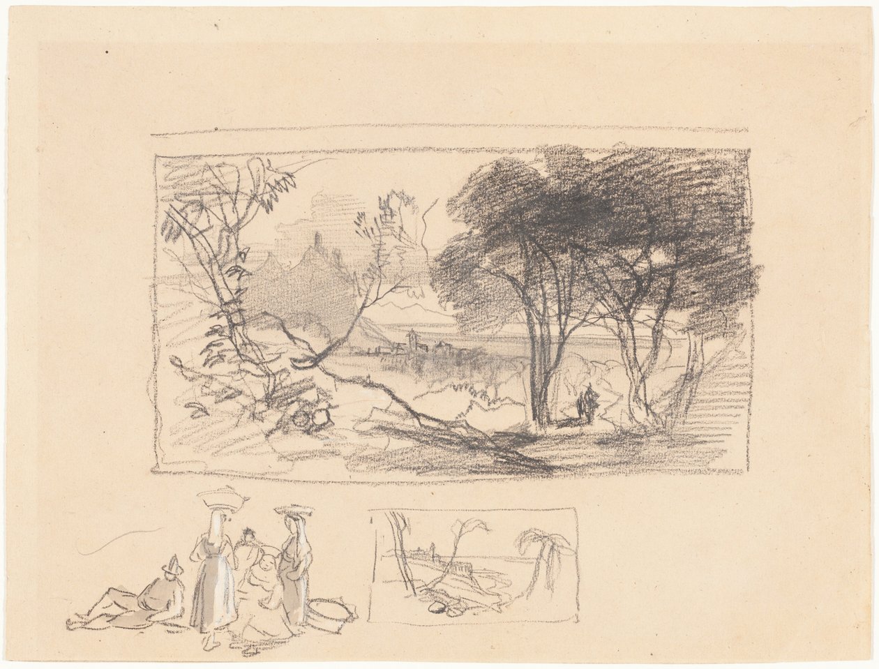 Skisser från Italien [framsidan] av Edward Lear