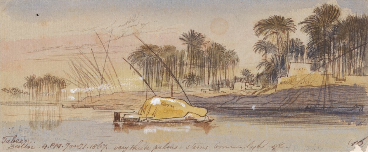 Tabeen Berlin, kl. 16.00 den 1 januari 1867 (16) av Edward Lear