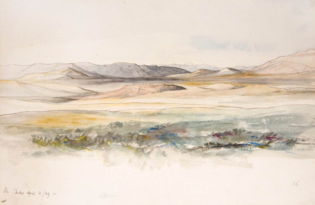 Thebe av Edward Lear