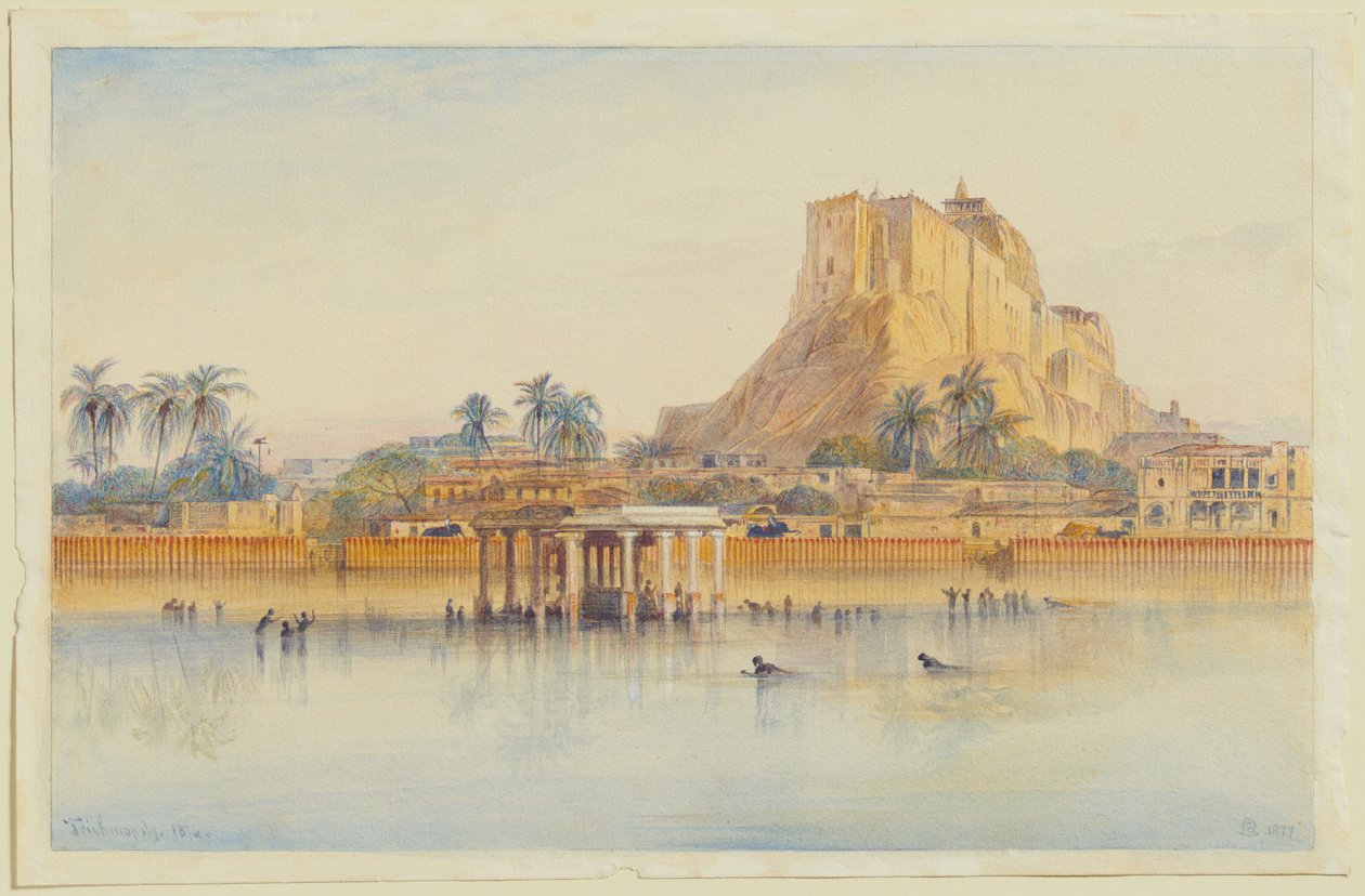 Trichinopoly, 1874 (Indien) av Edward Lear