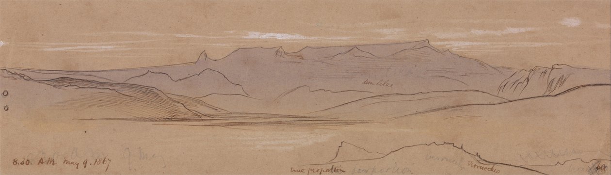 Verrucchio av Edward Lear
