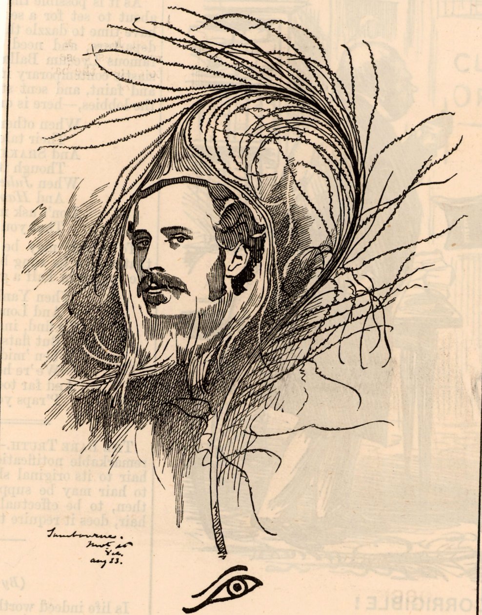 Tecknad film av Ellis Ashmead-Bartlett av Edward Linley Sambourne