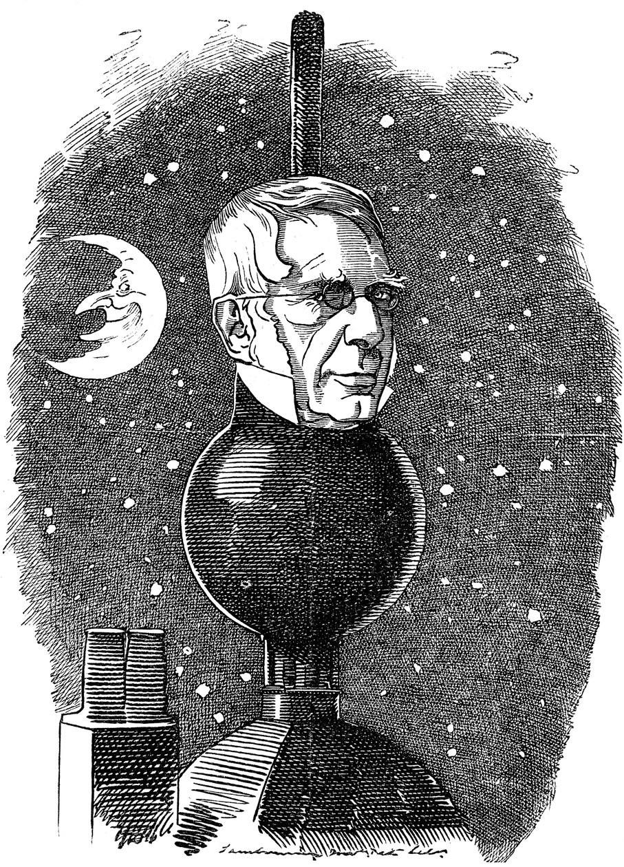 George Biddell Airy 1801-1892, engelsk astronom och geofysiker, 1883 av Edward Linley Sambourne