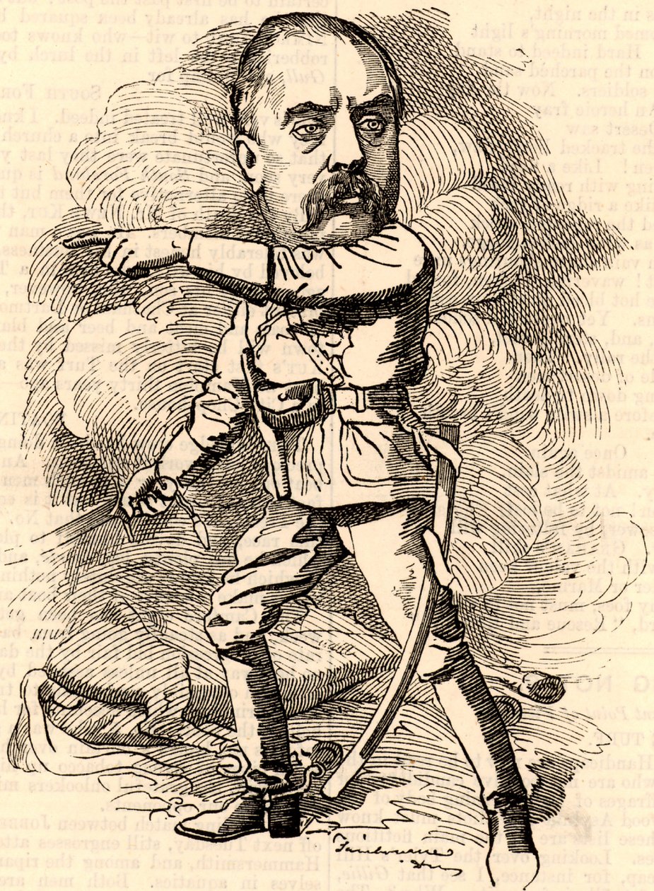 Gerald Graham (1831-1899) engelsk arméofficer som tjänstgjorde i Royal Engineers av Edward Linley Sambourne