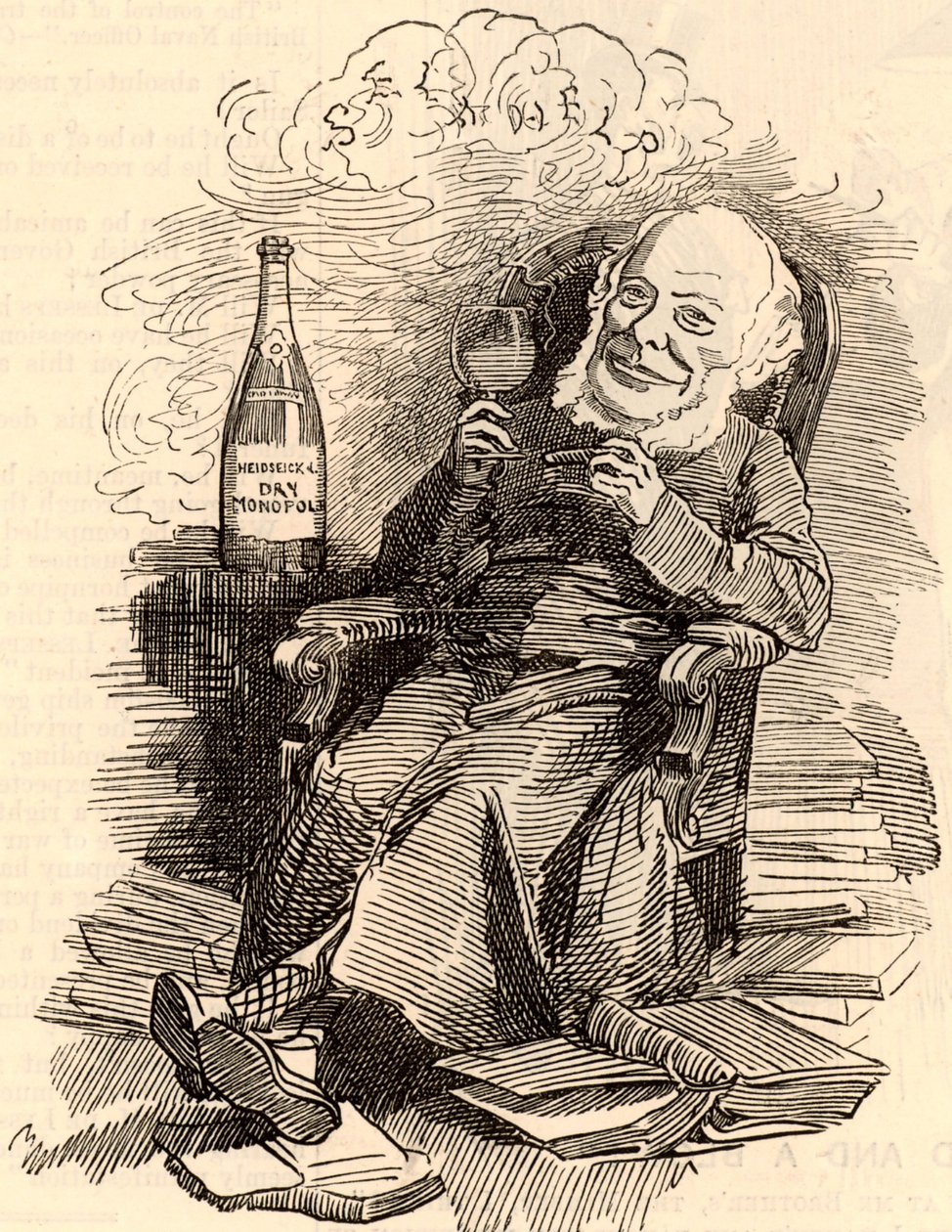 Samuel ler (1812-1904) av Edward Linley Sambourne