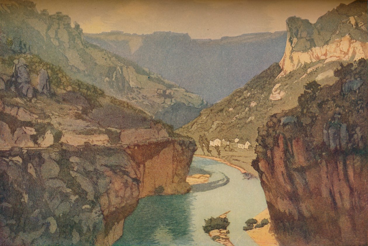 Tarns raviner, 1912, 1914 av Edward Louis Lawrenson