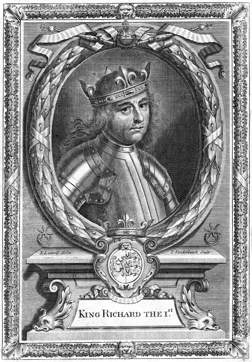 Richard I kung av England. av Edward Lutterell