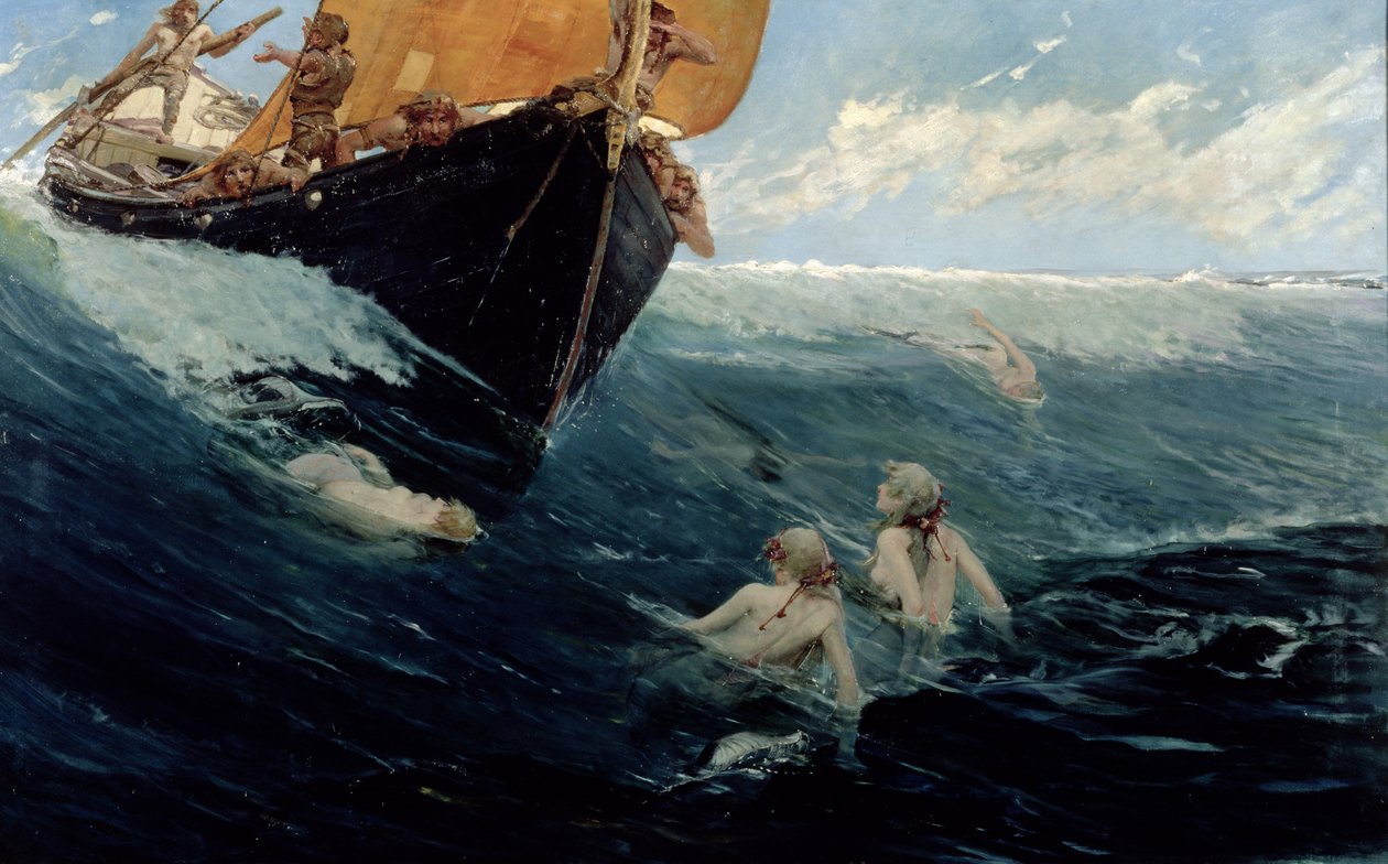 Sjöjungfruns klippa av Edward Matthew Hale